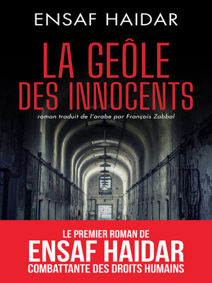 cover image of La geôle des innocents